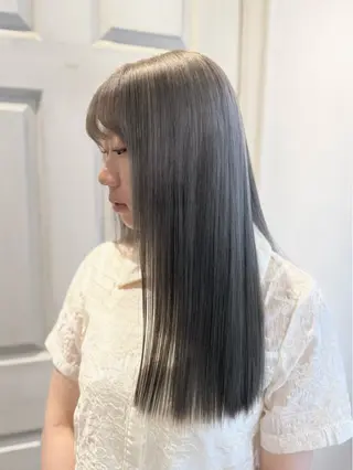 ロング ヘアメイク美容師 🦋サカモトレナ🦋のヘアスタイル