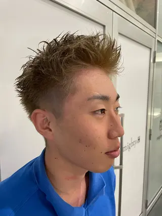 カラー 天野 心太郎のヘアスタイル