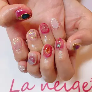 ネイル La neige* yuki 🐩🌙のネイルデザイン