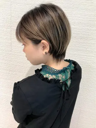 ショート 三鷹で1番ショート ボブをカットする新谷のヘアスタイル