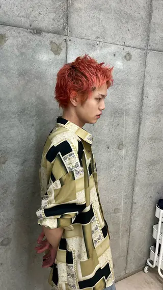 メンズ 新宿/ボブ/レイヤー 縮毛矯正/SACHIのヘアスタイル