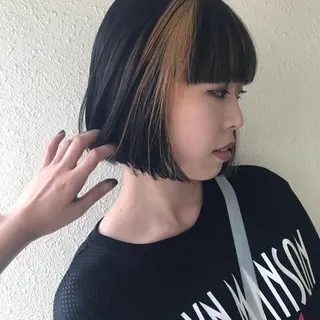 ショート レイヤー/ブリーチ HIKARU ♡のヘアスタイル