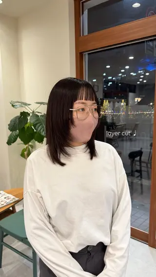 相良 真姫のヘアスタイル