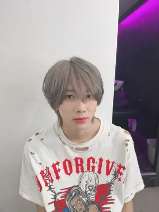 カラー メンズ メンズカットカラー 心斎橋/松平和樹のヘアスタイル