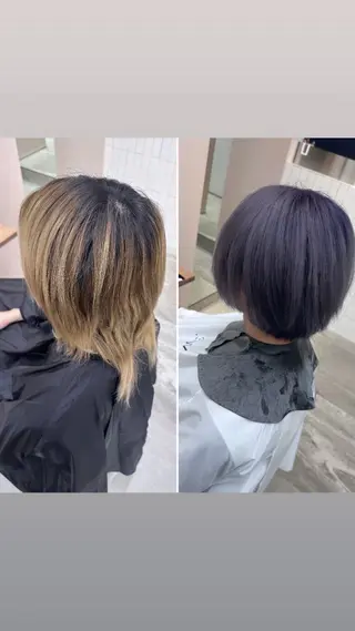 ショート release ✨金井栄花のヘアスタイル