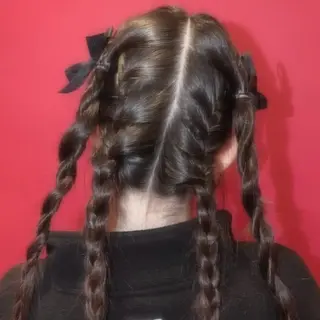 セミロング ヘアアレンジ mei 撮影モデル募集中！のヘアスタイル