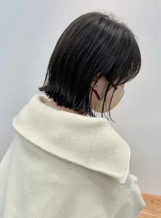 ショート カラー ENIEN MAKE'S 立川所属・立川/艶髪ブラウン カラーYUJIのヘアスタイル