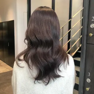 セミロング カラー パーマ ヘアアレンジ メンズ キッズ stylist 🌸 kana.のヘアスタイル