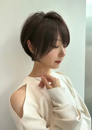ショート 大人ショート特化/ カットモデル/表参道のヘアスタイル