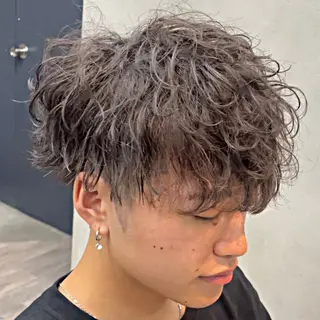 ロング メンズ ブリーチモデル募集中 /伊藤優真のヘアスタイル