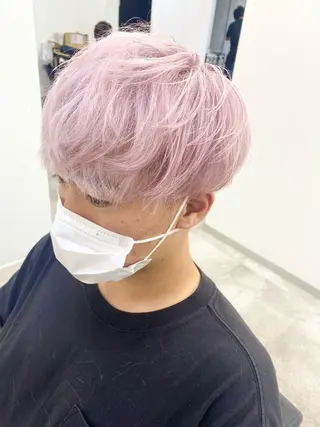 ショート カラー メンズ パーソナルカラー診断 ホワイトカラー美座尊のその他イメージ