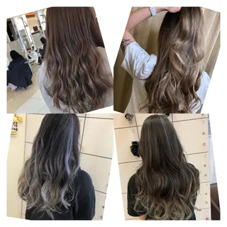 カラー SALOWIN栄 高須大貴のヘアスタイル