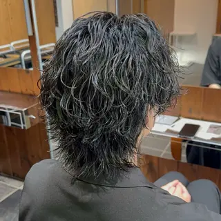 パーマ メンズ ruen大分駅店 /佐藤萌音のヘアスタイル