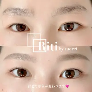 アイブロウ Riti🎀 Asamiのマツエク・マツパデザイン