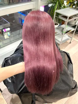 ロング カラー 🤎HAZUKI🤎 ハイトーン✨のヘアスタイル