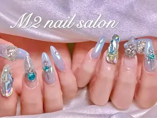 ネイル 長さだし専門店 M2　rikaのネイルデザイン
