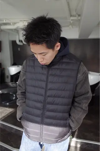 メンズ 髪質改善/ブリーチ EITOのヘアスタイル