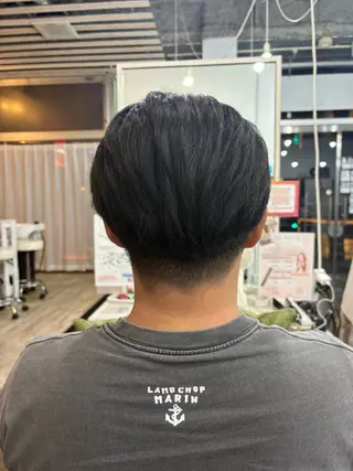 メンズ 透明感艶カラー SALTOすずのヘアスタイル