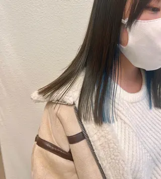 セミロング カラー 🌼こやま かおり🌼のヘアスタイル