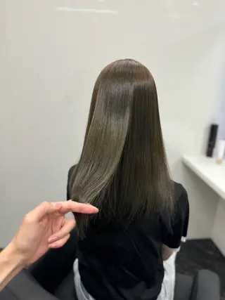ロング カラー パーマ ヘアアレンジ メンズ 中山 正洋のヘアスタイル