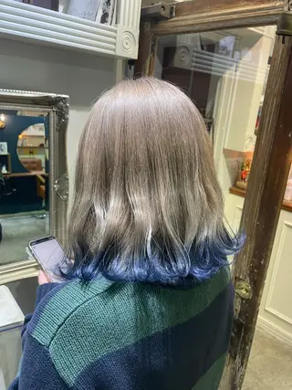 ショート カラー ヘアアレンジ ☂️カトウ ケイゴ☂️のヘアスタイル