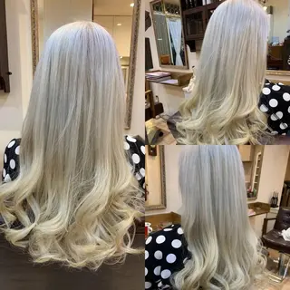 ロング カラー パーマ 佐藤 俊夫のヘアスタイル