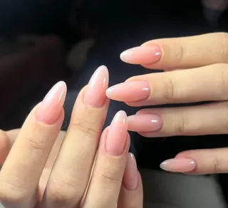 ネイル By moonネイル 🌷ワンホン/韓国風のネイルデザイン