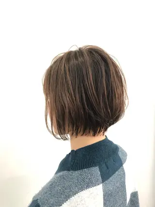ショート カラー メンズカット デザインカラーのヘアスタイル
