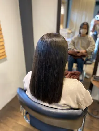 カラー 瀬田/韓国レイヤー/ トレンドヘア石田亜弥のヘアスタイル