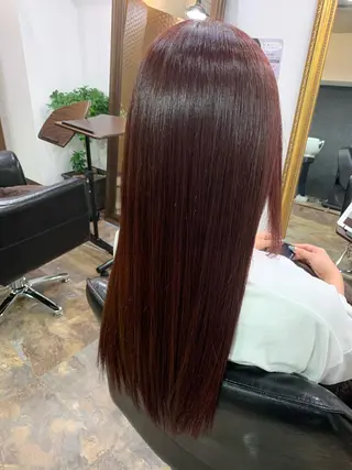ロング カラー ささき まさとのヘアスタイル