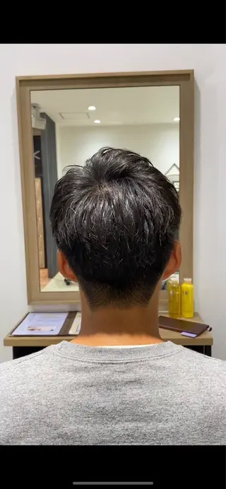 ショート メンズ ダメージレス縮毛矯正 /カラー/あさみ🌈のヘアスタイル