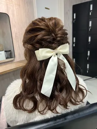 セミロング lafit kaede/韓国ヘアのヘアスタイル