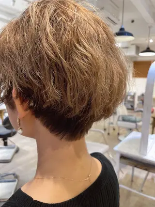 ショート 髪質改善/似合わせ レイヤー/AYUMUのヘアスタイル