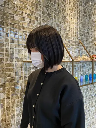 ショート 森 千風優のヘアスタイル