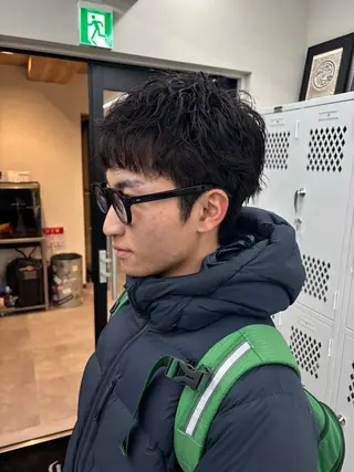 メンズ 横浜メンズパーマ/ シャドウ/ショウゴのヘアスタイル