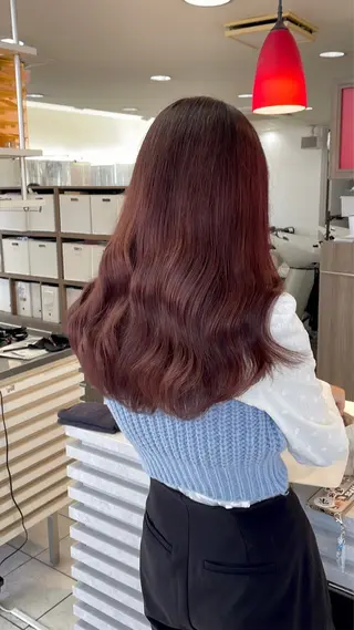 ロング カラー 🤍店長 髪質改善 カラー縮毛特化🤍のヘアスタイル