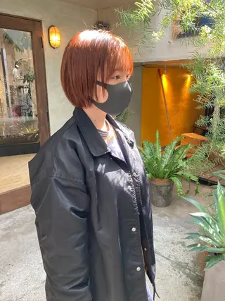 ショート 金田 夏野のヘアスタイル