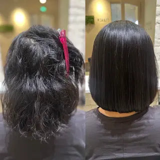 ショート 🖤KURUMI🖤 潤艶・髪質改善のヘアスタイル