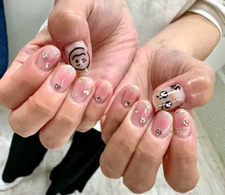 ネイル 吉田 里菜のネイルデザイン