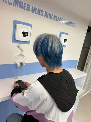 ショート カラー メンズ ✂️ショート指名 No.1 鍋田 貴大のヘアスタイル