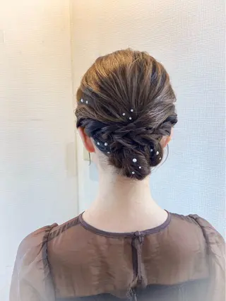 ヘアアレンジ hair make もりした　ゆうのヘアスタイル