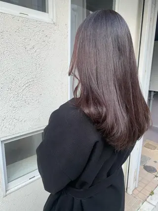セミロング SHU NTAのヘアスタイル