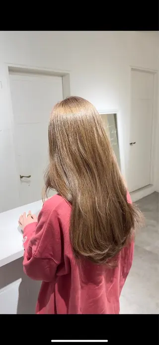 ロング カラー 鳴海 稜真のヘアスタイル