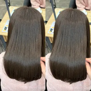 セミロング 🫧艶髪レイヤー/韓 国ボブ💎石川遥💎のヘアスタイル