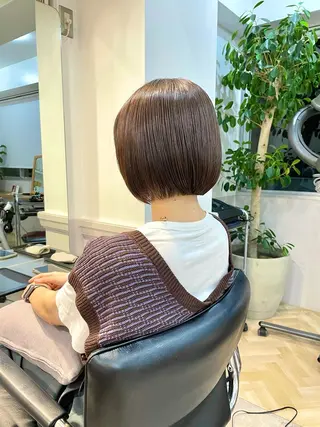ショート 木下英治/ボブ ショート銀座のヘアスタイル