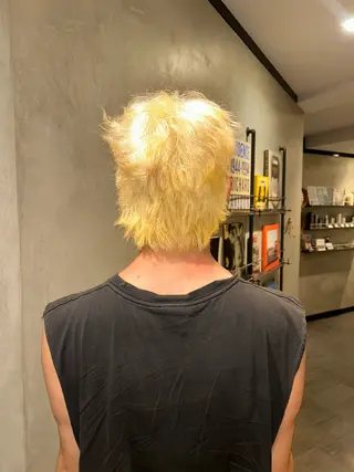 カラー メンズ タナカ カナ🫧のヘアスタイル