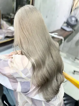 ロング カラー 名古屋のピンク好き かずくん🦩のヘアスタイル
