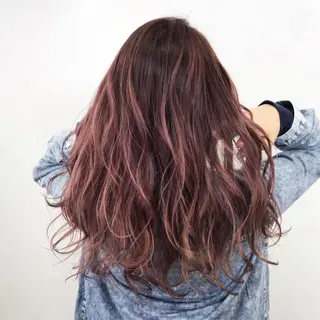 ロング カラー LUSTRE クロサワのヘアスタイル