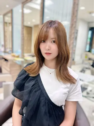 ミディアム miiro 長津田 髪質改善　フジムラのヘアスタイル