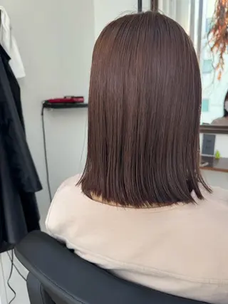ミディアム カラー 椎葉 祐也のヘアスタイル